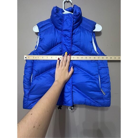 NWOT Obermeyer 100% Goose Down Royal Blue Snow Ski Puffer Vest Women's 4US - Picture 7 of 15